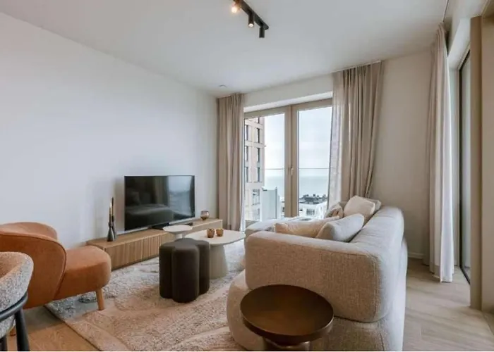 Nora - Elegant Seaview Escape With Balcony Ostend